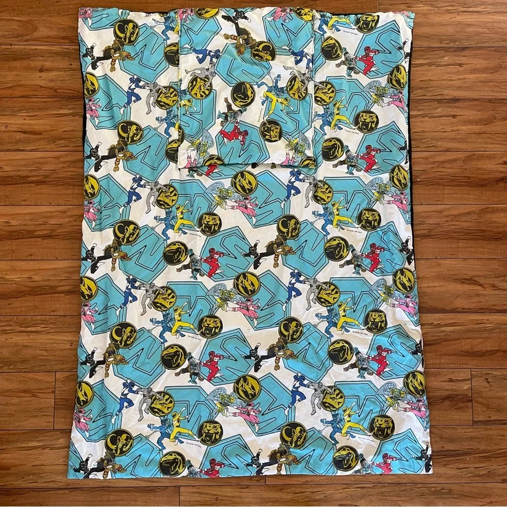 Power Rangers Bedding Set - Blue and Yellow